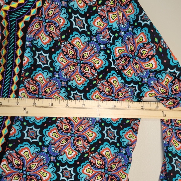 Nanette Lepore Swim Paloma Embroidered Tunic Beach Pool Coverup Dress Sz Medium - Picture 11 of 14